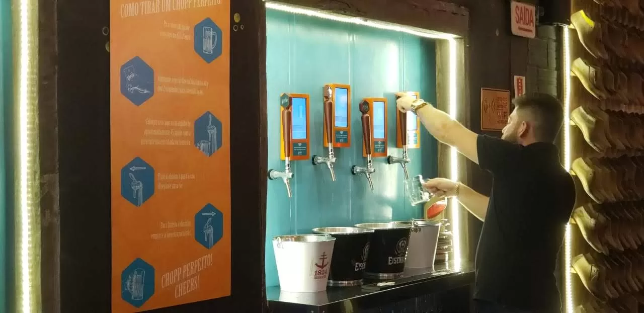 Como atender bem meu cliente usando o self service de chopp?