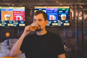 Autosserviço de chopp