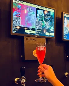 Drinks no autosserviço