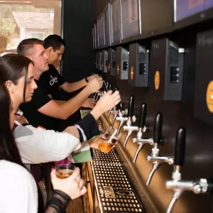 Autosserviço de chopp