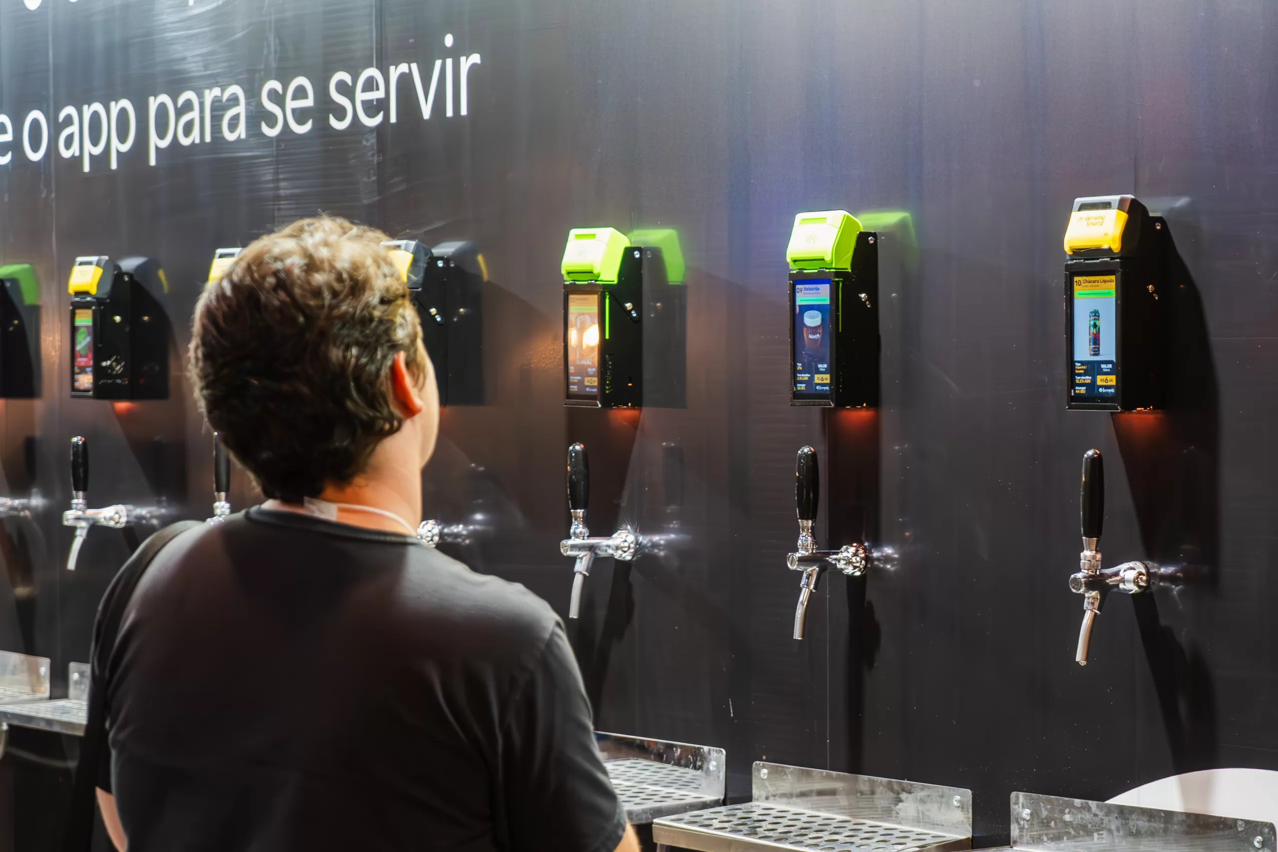 Autosserviço de chopp sem cadastro, rápido e sem burocracia!
